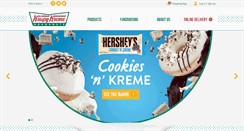 Desktop Screenshot of krispykreme.com.au